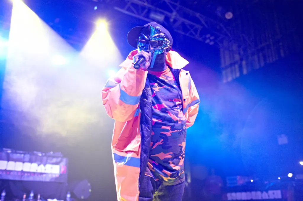 MF DOOM performing at HMV Forum, London